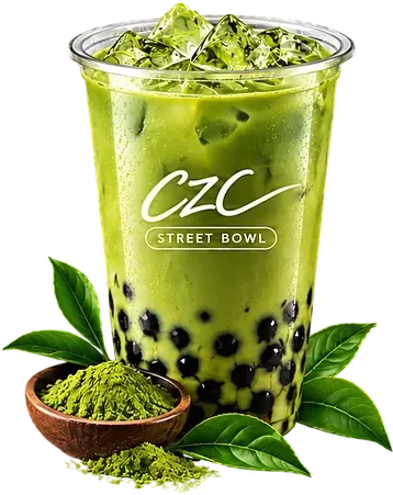 Bubble tea Matcha